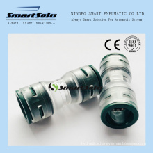 Reusable 16/12mm Optical Fiber Connection Microduct Straight Coupler